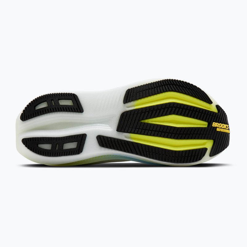 Scarpe da corsa uomo Brooks Glycerin Max 2 bright white/black/nightlife 4