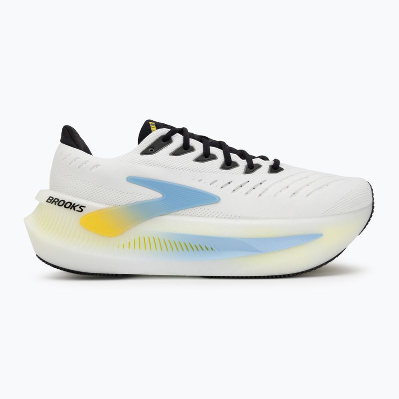 Scarpe da corsa uomo Brooks Glycerin Max 2 bright white/black/nightlife 2