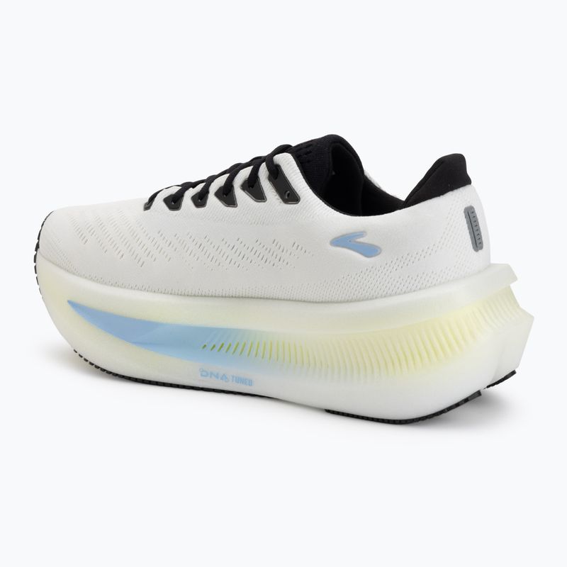 Scarpe da corsa uomo Brooks Glycerin Max 2 bright white/black/nightlife 3