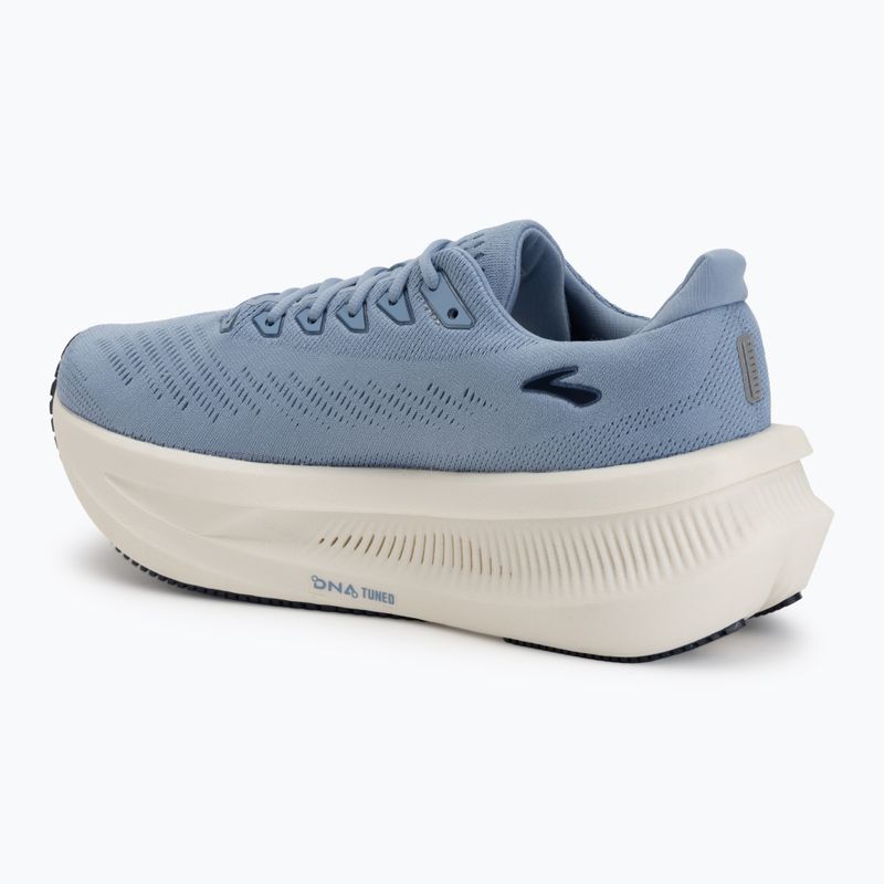 Scarpe da corsa uomo Brooks Glycerin Max 2 rain washed/navy blazer/clear 3