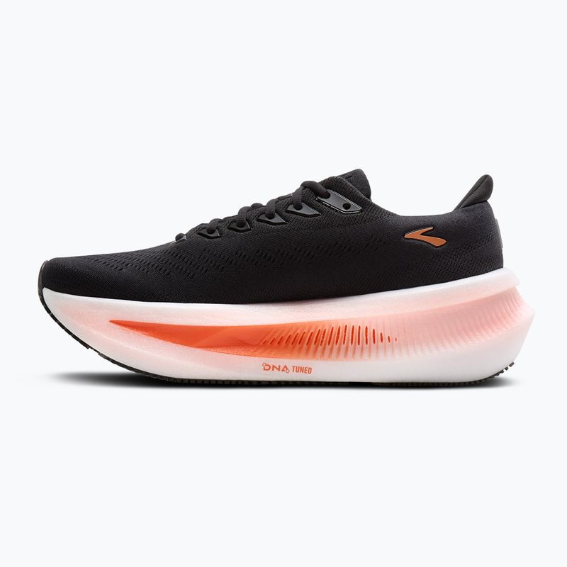Scarpe da corsa uomo Brooks Glycerin Max 2 black/tigerlilly/orange 3