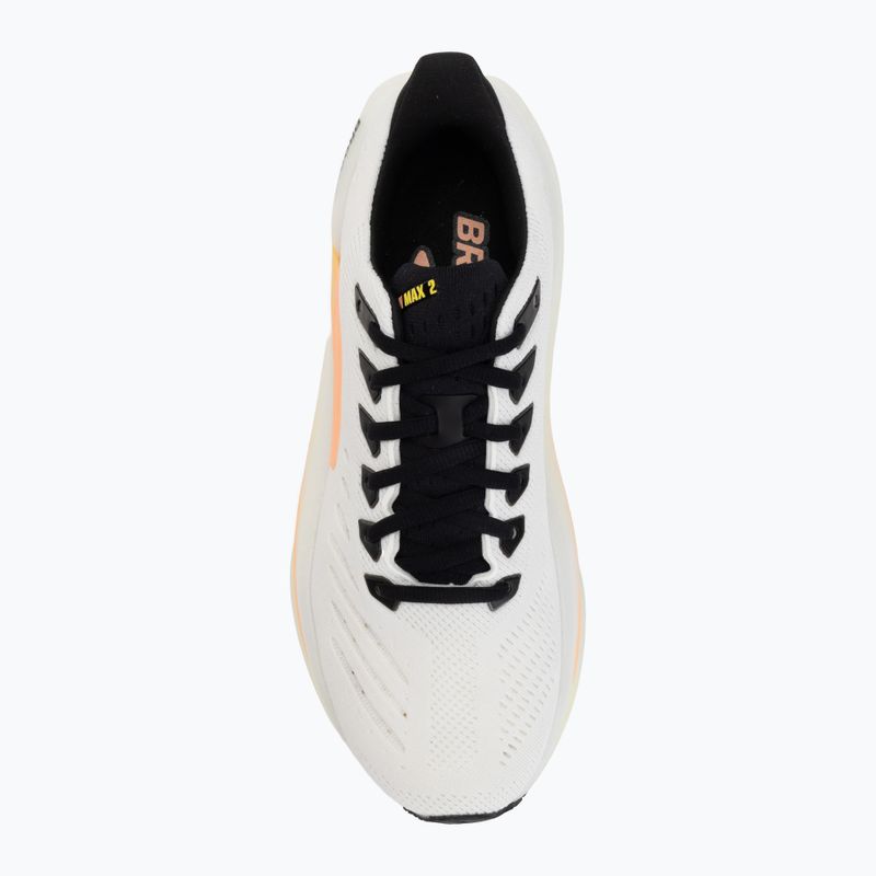 Scarpe da corsa donna Brooks Glycerin Max 2 white/cyber yellow/nightlife 5