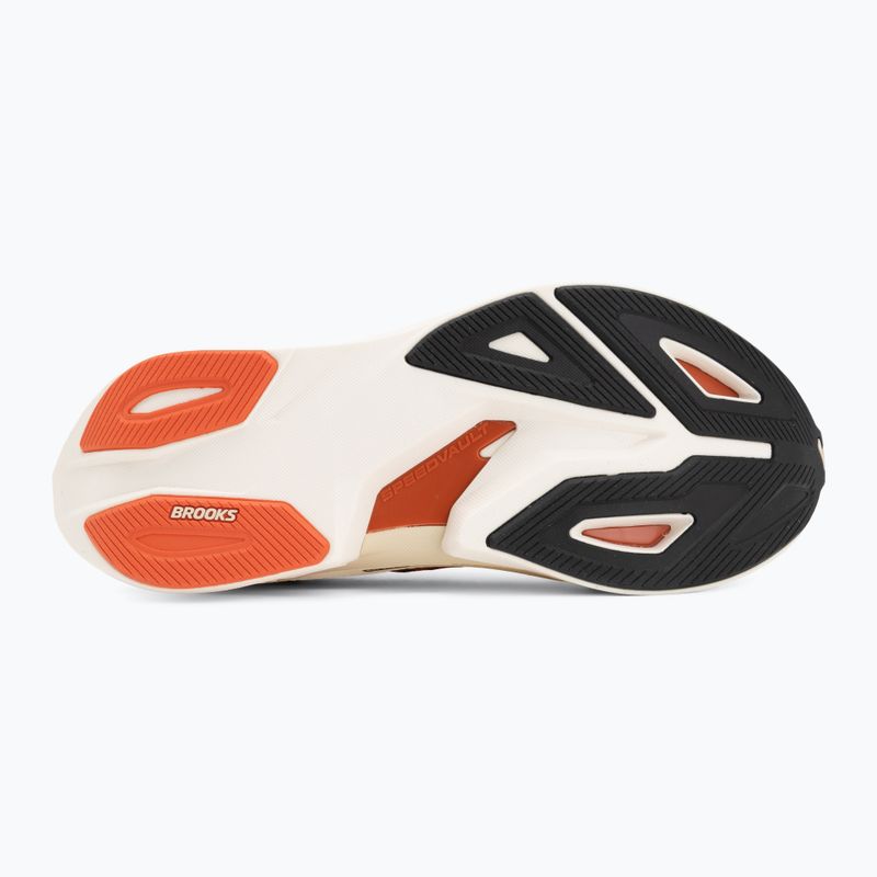 Scarpe da corsa uomo Brooks Hyperion Max 4 tigerlily/wood ash/black 4
