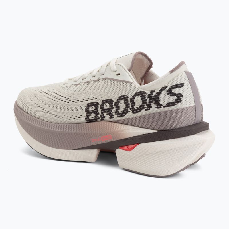 Scarpe da corsa donna Brooks Hyperion Max 4 coconut/raisin/pink 3