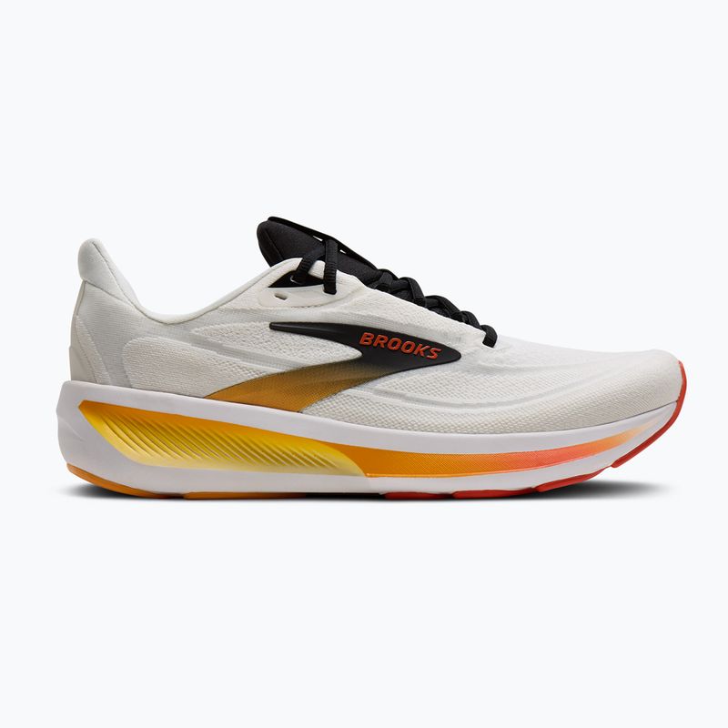 Scarpe da corsa uomo Brooks Revel 9 white/orange/black 2