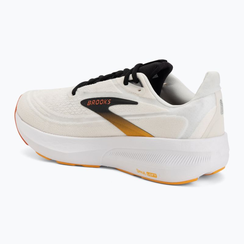 Scarpe da corsa uomo Brooks Revel 9 white/orange/black 3