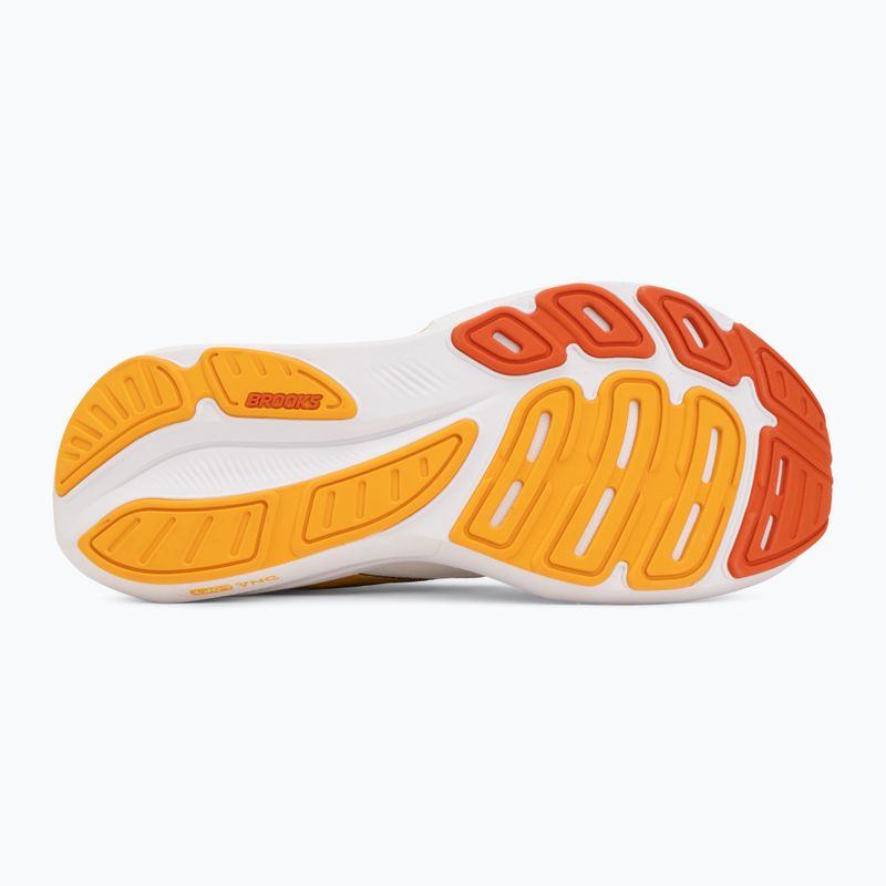 Scarpe da corsa uomo Brooks Revel 9 white/orange/black 4