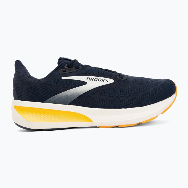 Scarpe da corsa uomo Brooks Revel 9 navy/navy/orange 2
