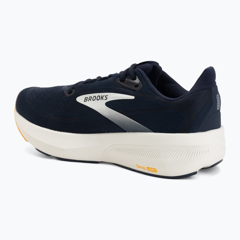Scarpe da corsa uomo Brooks Revel 9 navy/navy/orange 3