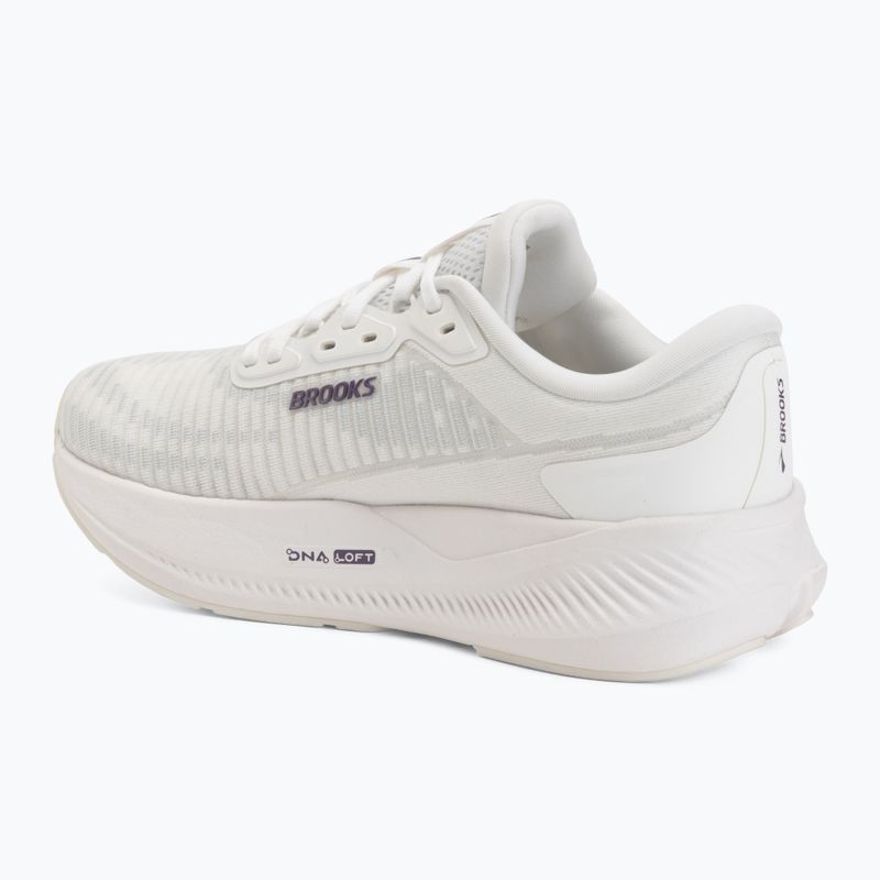 Scarpe da corsa donna Brooks Revel Max brightwhite/mulledgrape/peach 3