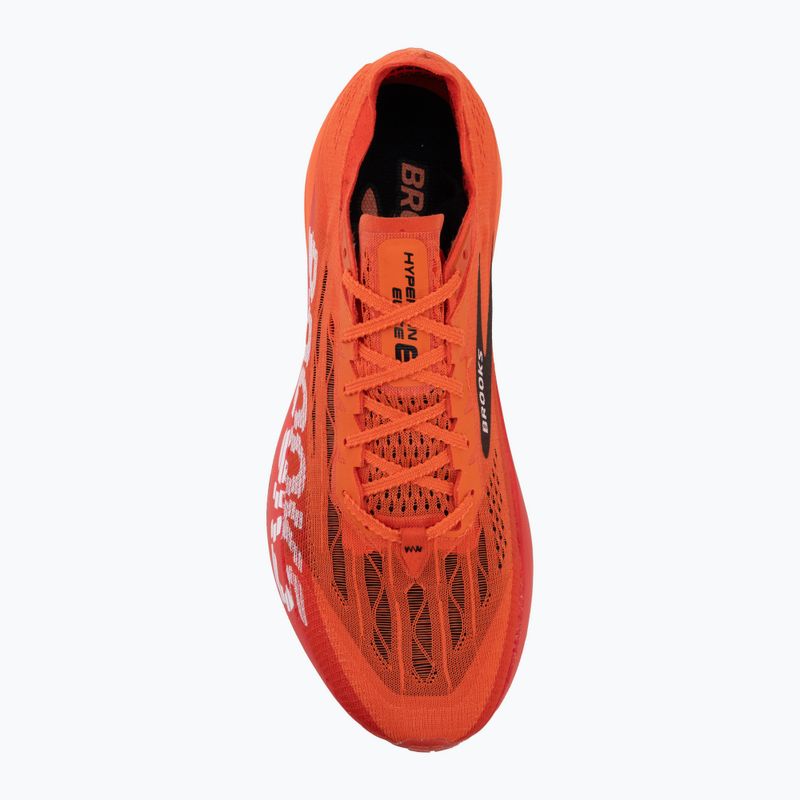 Scarpe da corsa Brooks Hyperion Elite 6 tigerlily/red/white 5
