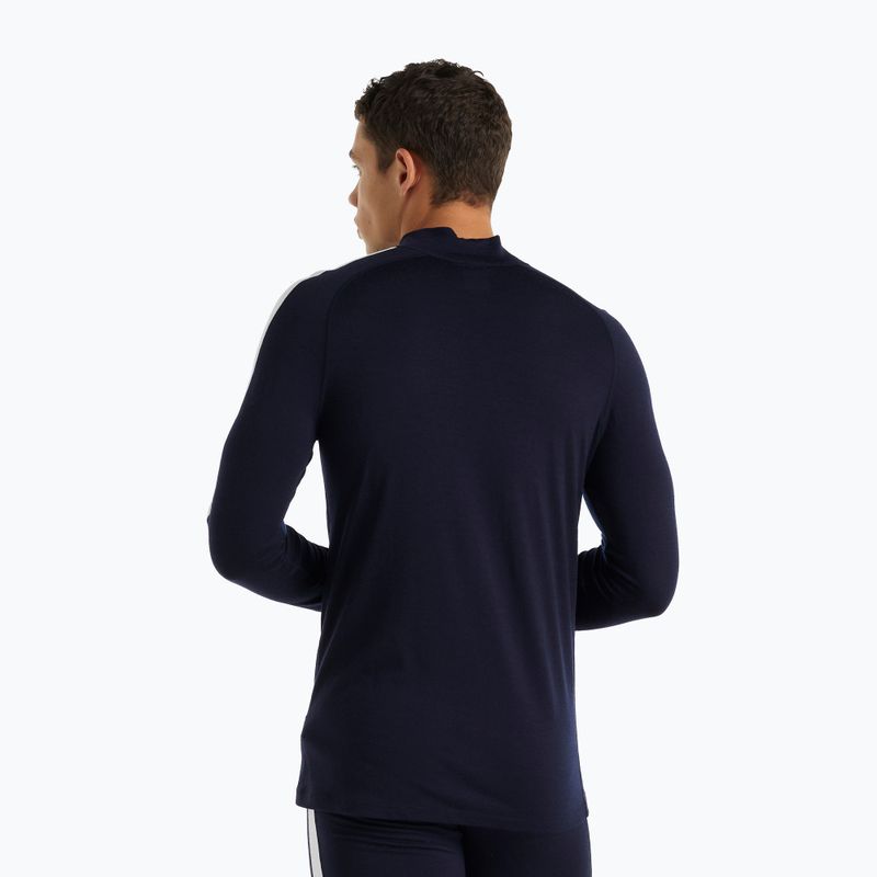 Maglia termica da uomo icebreaker 200 Oasis Sonebula High Neck navy/royal navy/snow/cb 3