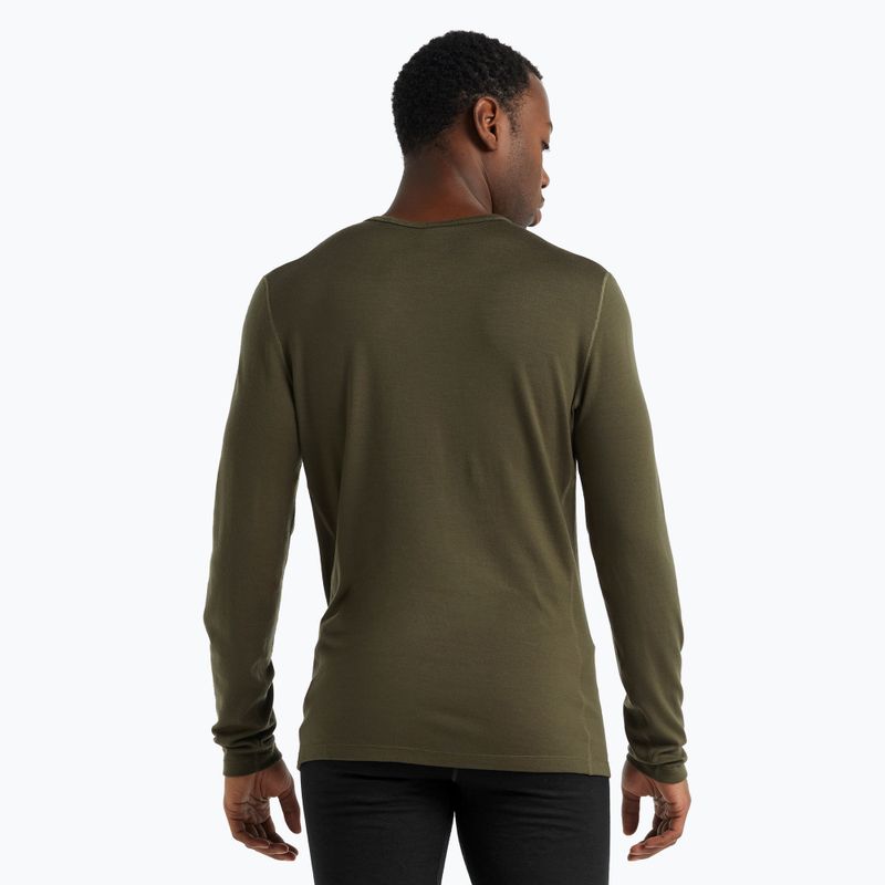 Maglia termica da uomo icebreaker 260 Tech Crewe loden 3