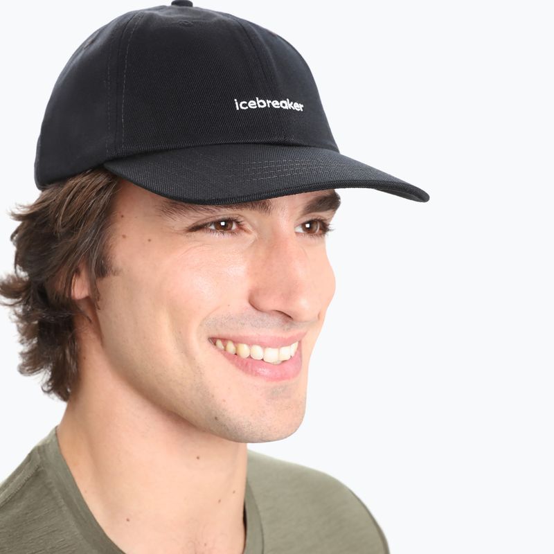 Cappello Icebreaker 6 pannelli nero 7