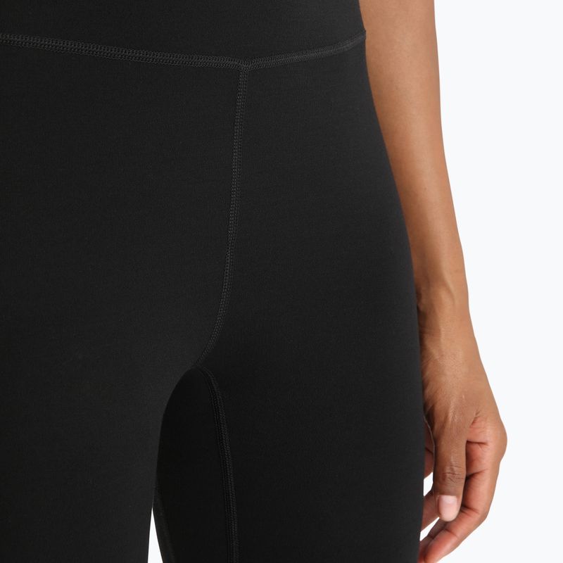 Pantaloni termici donna icebreaker Merino nero 3