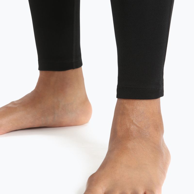 Pantaloni termici donna icebreaker Merino nero 4