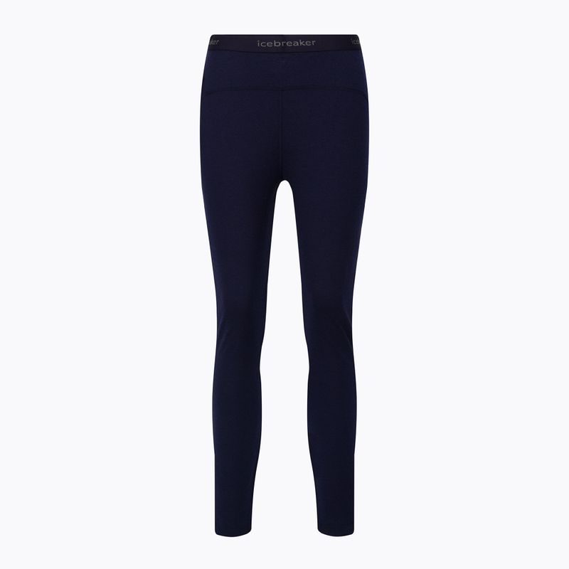 Pantaloni termici donna icebreaker 200 Oasis Sonebula midnight navy/snow/cb 6