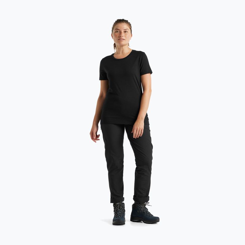 Icebreaker Tech Lite II, camicia da trekking da donna, nero 2