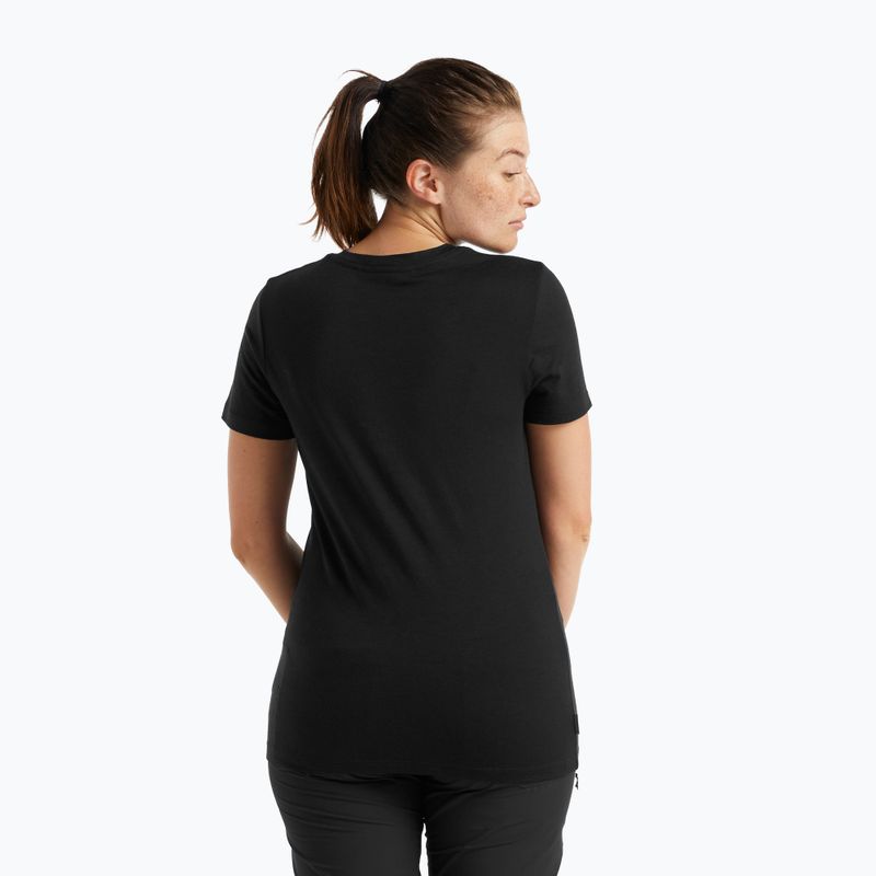 Icebreaker Tech Lite II, camicia da trekking da donna, nero 3