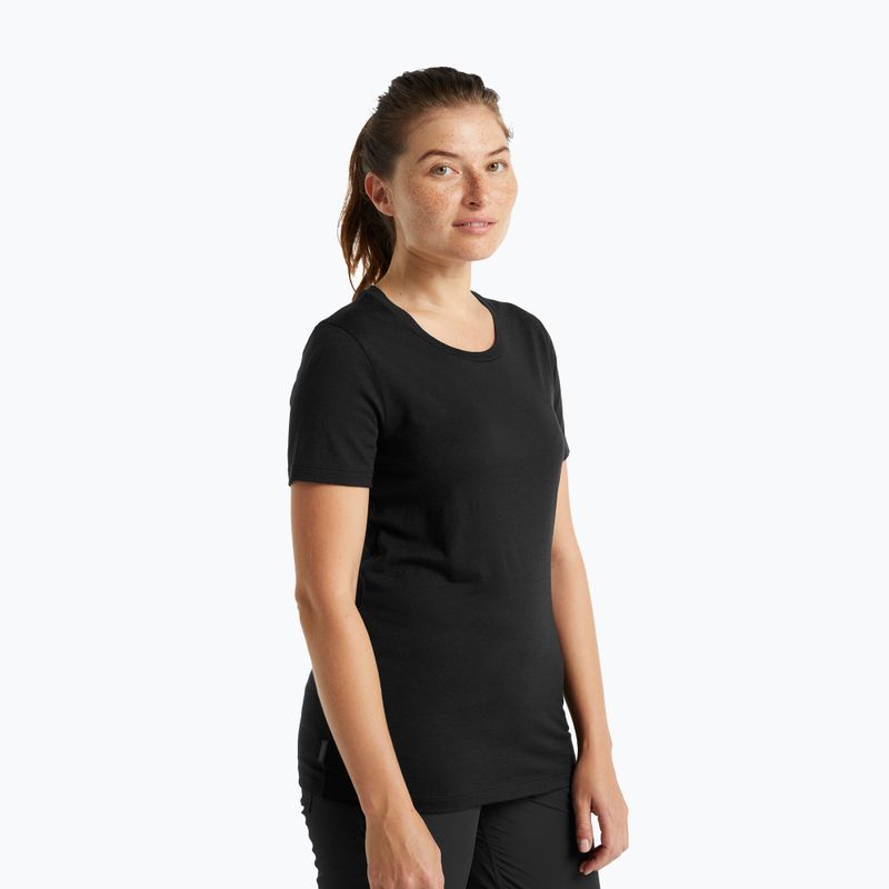 Icebreaker Tech Lite II, camicia da trekking da donna, nero 4