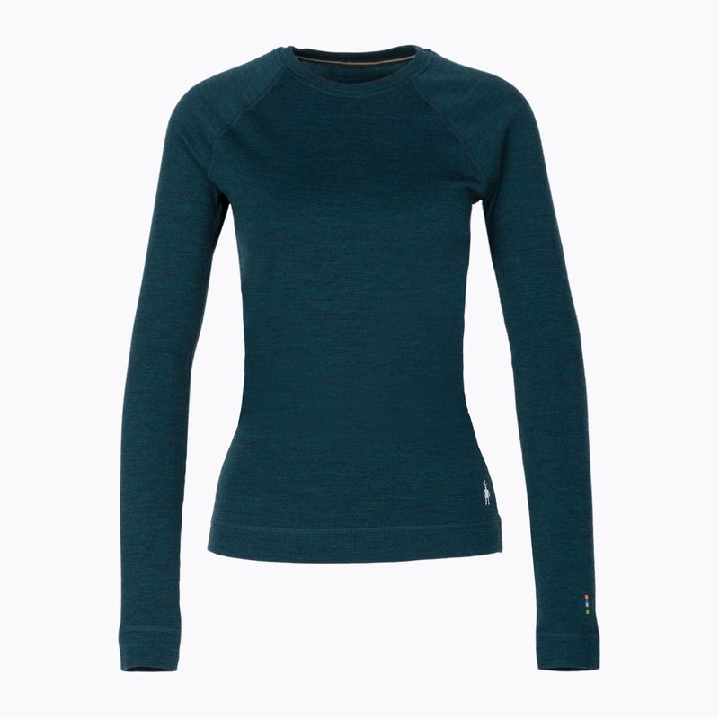 Maglia termica da donna Smartwool Merino 250 Baselayer Crew Boxed twilight blue heather