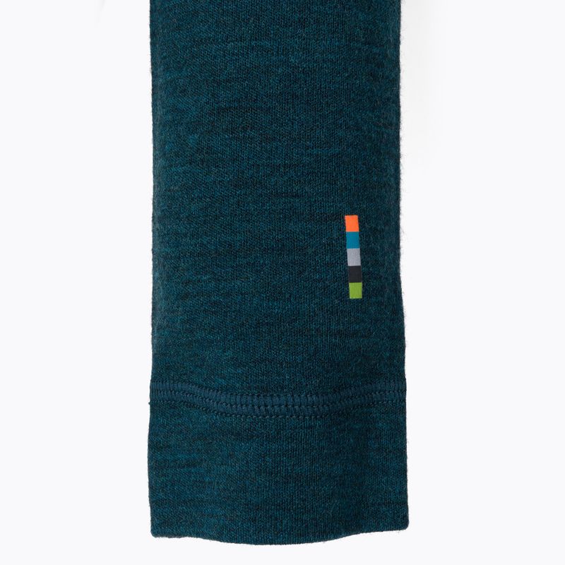 Maglia termica da donna Smartwool Merino 250 Baselayer Crew Boxed twilight blue heather 3