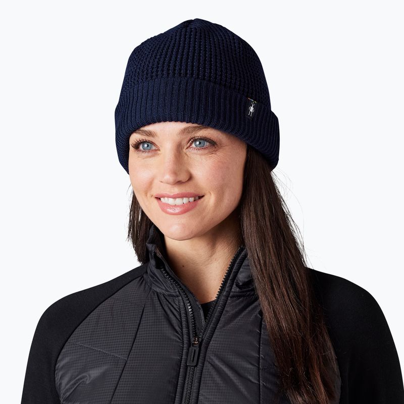 Berretto Smartwool Creek Run deep navy 2