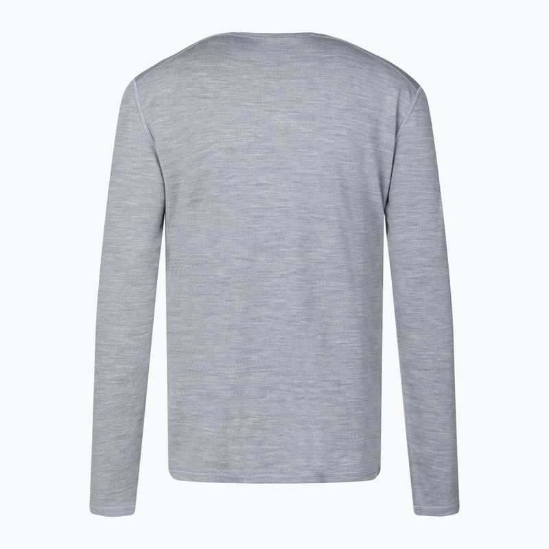 Maglia termica da uomo Smartwool Merino 250 Baselayer Crew Boxed grigio chiaro mélange 2