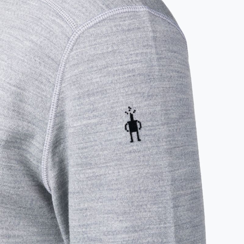 Maglia termica da uomo Smartwool Merino 250 Baselayer Crew Boxed grigio chiaro mélange 4