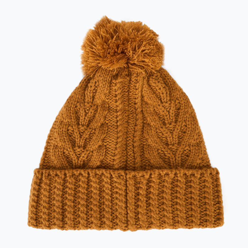 Berretto invernale da donna Timberland Cable Premium Pom Beanie wheat 2