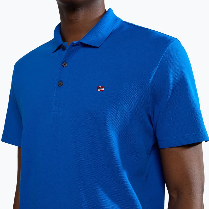 Polo da uomo Napapijri Ealis blu lapis 4