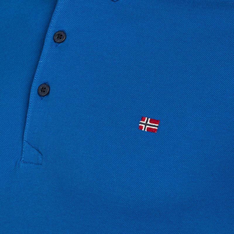 Polo da uomo Napapijri Ealis blu lapis 7