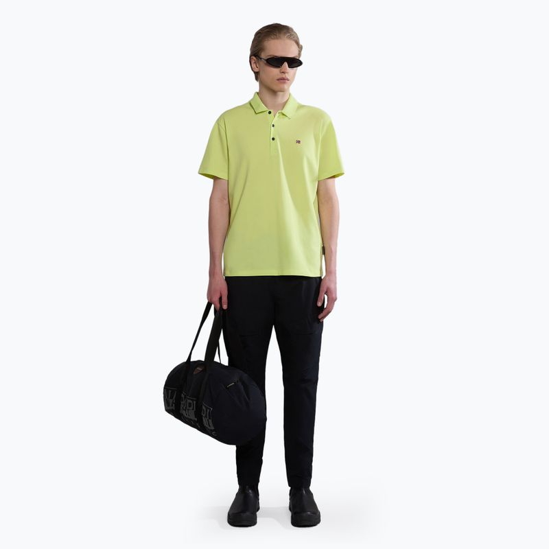 Polo uomo Napapijri Ealis giallo sole 2