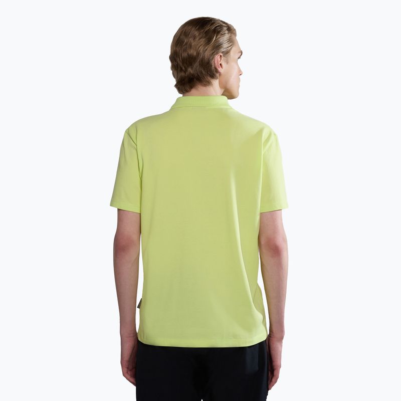 Polo uomo Napapijri Ealis giallo sole 3