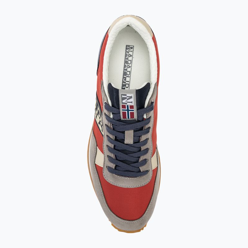 Napapijri scarpe da uomo NP0A4I7E rosso brillante 5
