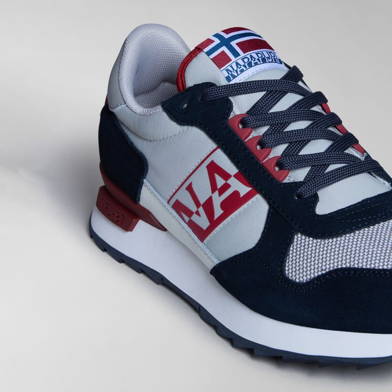 Napapijri scarpe da uomo NP0A4I79 grigio/navy multicolore 14
