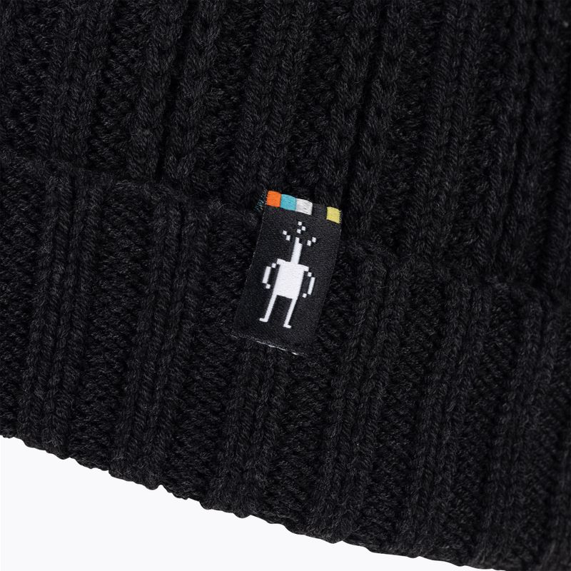 Smartwool Rib Hat Cappello invernale in antracite 3