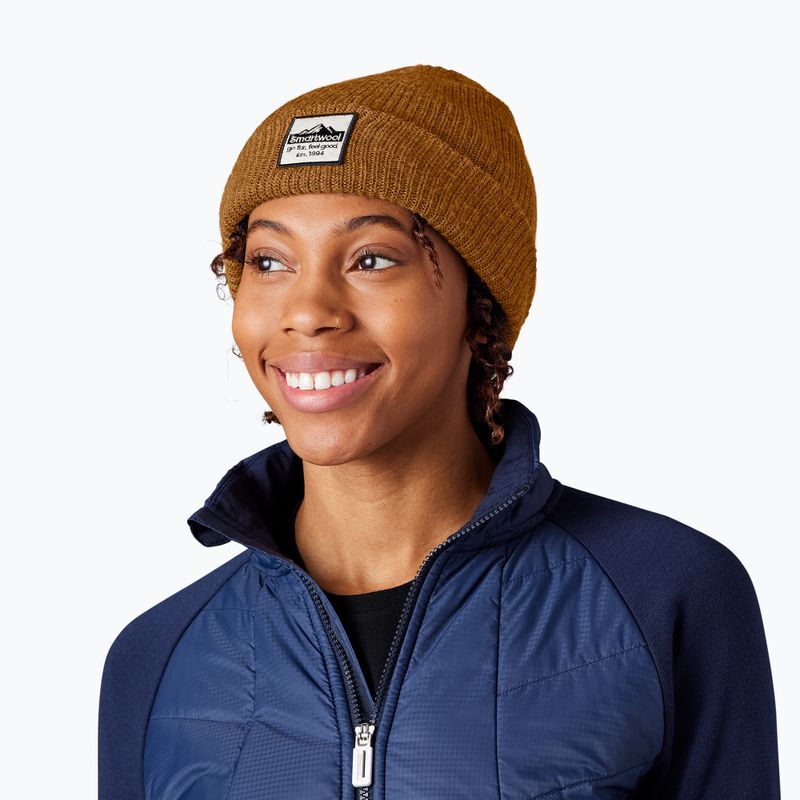 Berretto invernale Smartwool Patch marrone SW011493G36 7