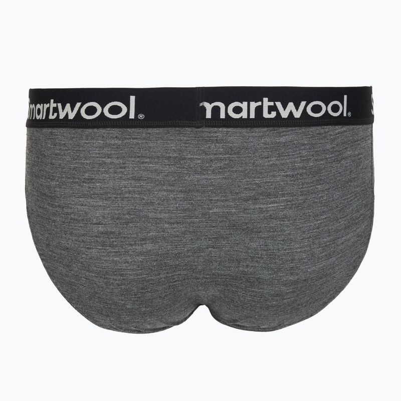 Slip termici da uomo Smartwool Active Brief medium gray heather 2