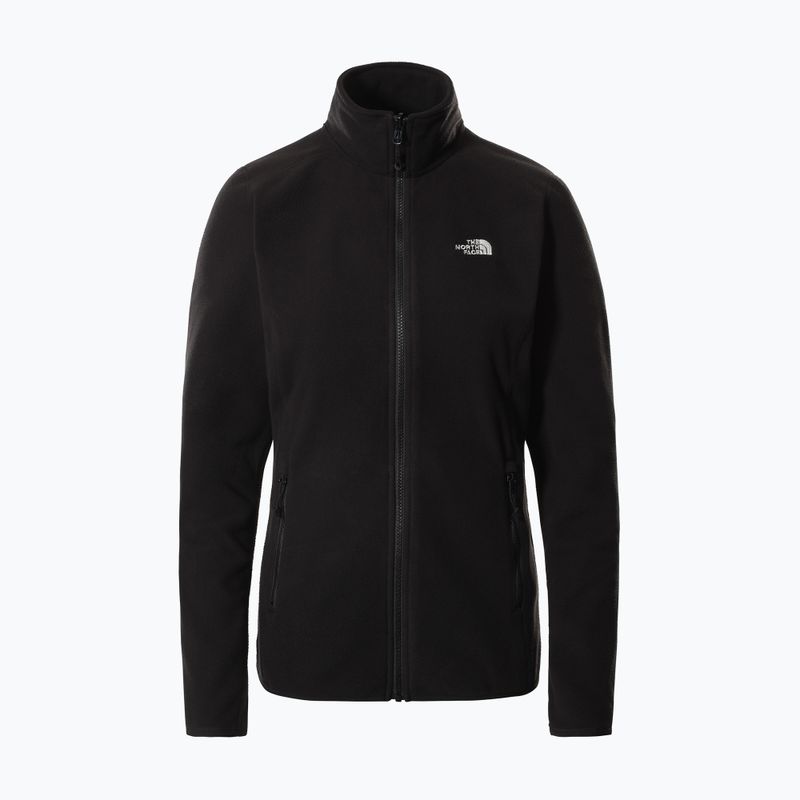 Felpa trekking donna The North Face 100 Glacier FZ 2023 nero