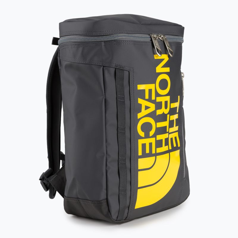 Zaino urbano per bambini The North Face Base Camp Fuse Box 21 l grigio asfalto/giallo chiaro