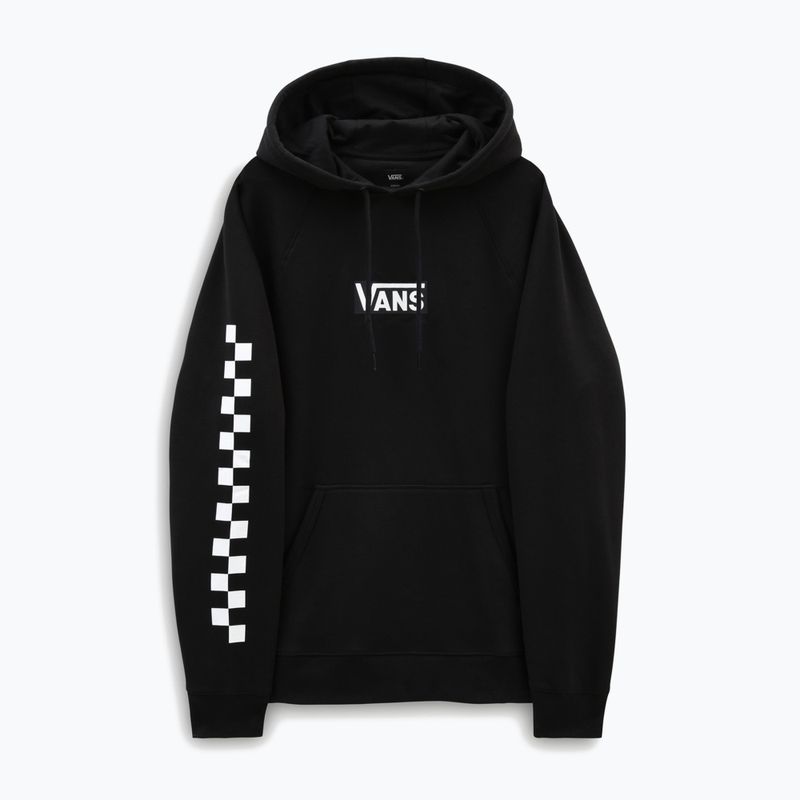 Felpa con cappuccio Vans Mn Versa Standard Uomo Nero/Checkerboard 6