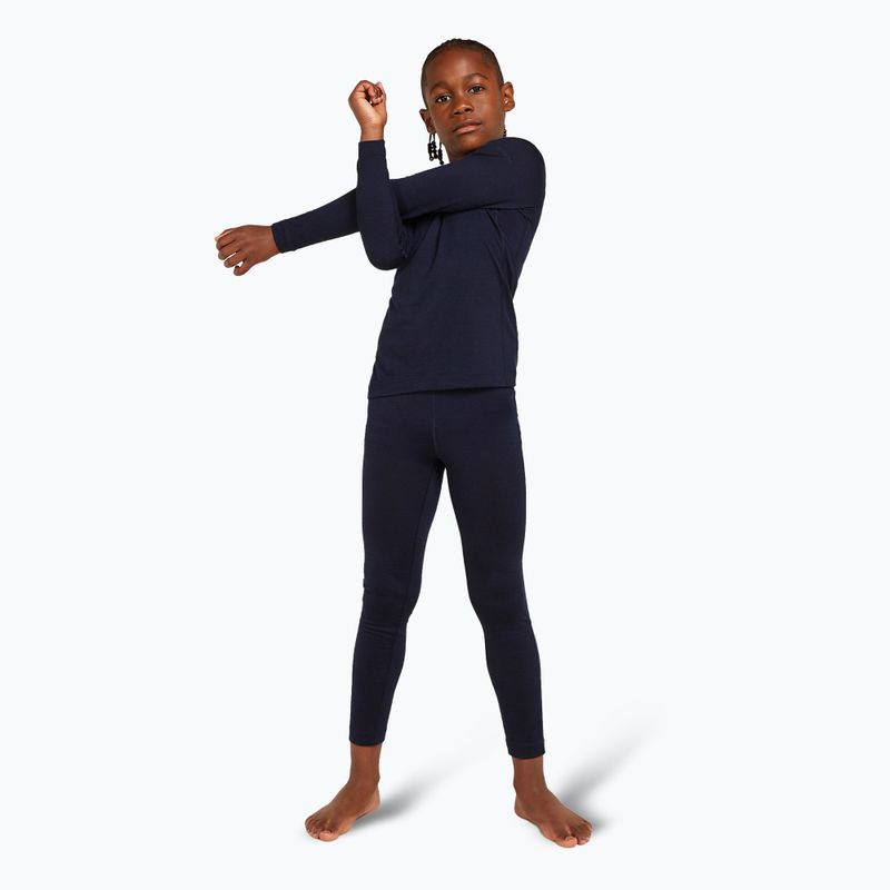 Maglia termica per bambini icebreaker 200 Oasis Crewe midnight navy 2
