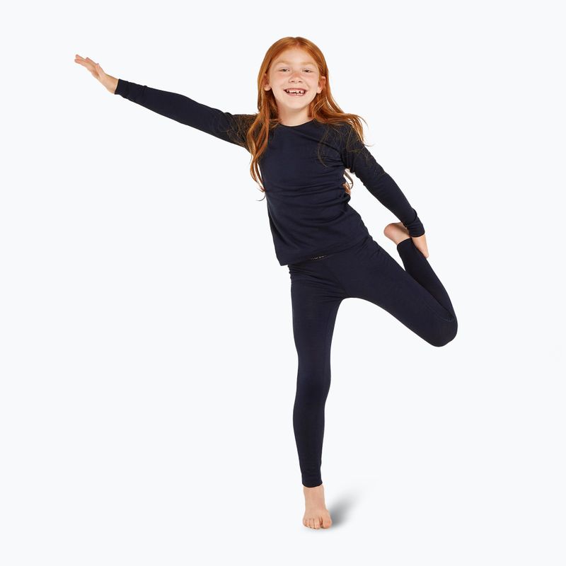 Maglia termica per bambini icebreaker 200 Oasis Crewe midnight navy 6