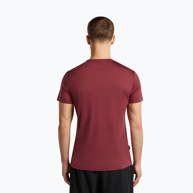 Maglietta da trekking uomo icebreaker Merino 125 Cool-Lite Sphere III port 3