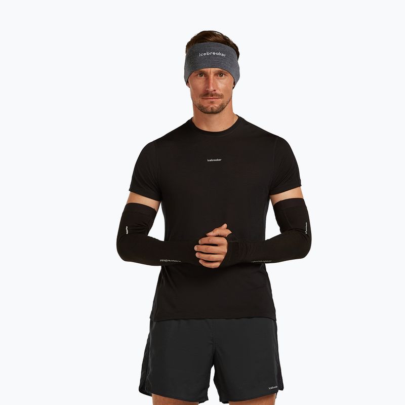 Fascia per la testa Icebreaker Merino 200 Oasis Headband jet heather 3