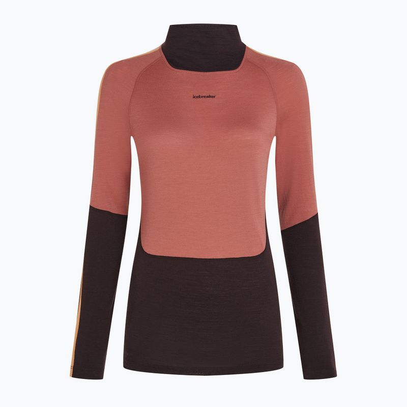 Maglia termica da donna icebreaker 200 Oasis Sonebula High Neck bittersweet/cedar 8
