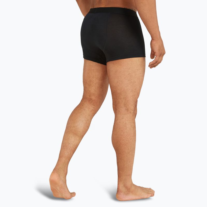 Boxer termico da uomo icebreaker Merino 125 Cool-Lite Anatomica Trunks nero 4