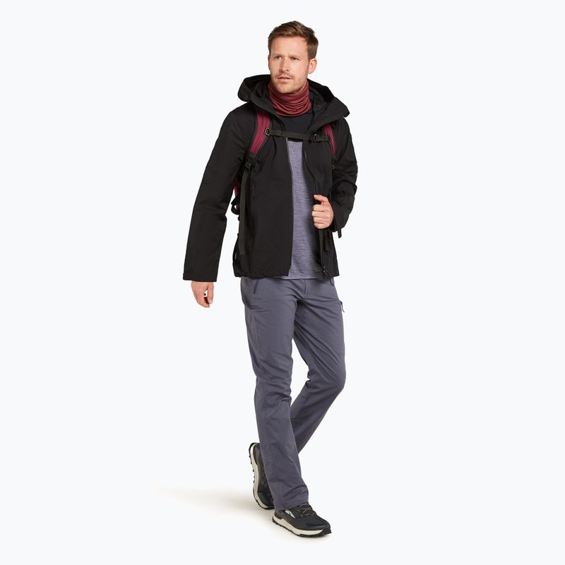 Icebreaker trekking uomo manica lunga Merino 125 Cool-Lite Sphere LS Tee Colour Block grafite 6