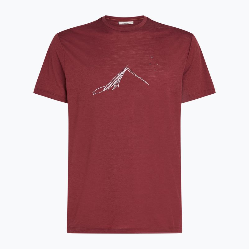 Uomo Icebreaker Merino 150 Tech Lite Southern Constellation port trekking shirt 6